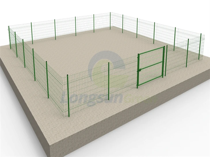 Customizable Galvanized Steel Solar Fence factory